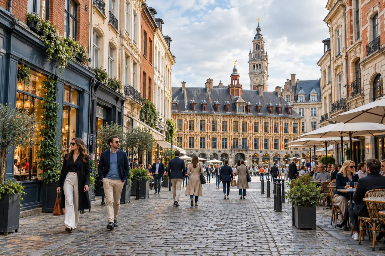 Activité Lille : promenade dans le Vieux-Lille entre la Grand’Place et la Vieille Bourse