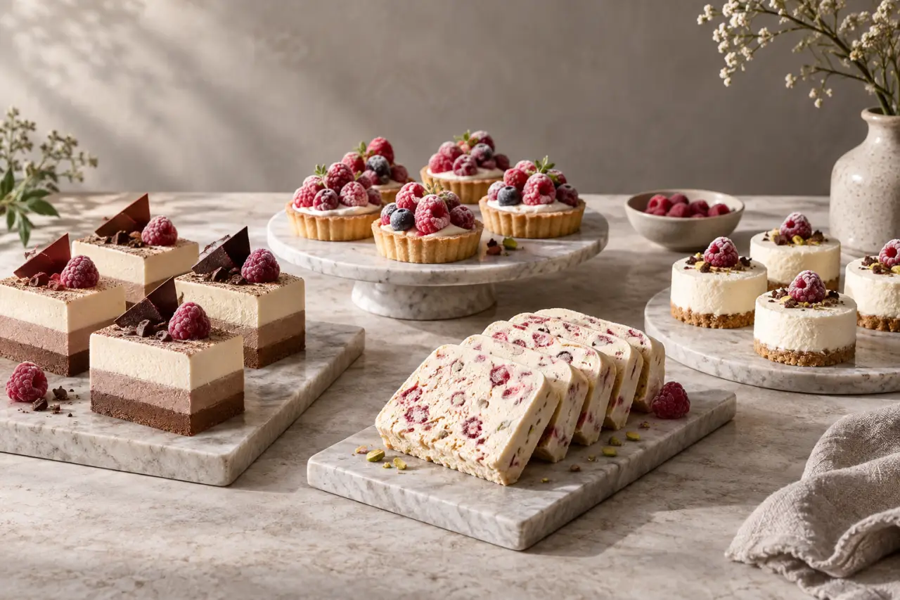 Dessert à préparer à l’avance et à congeler : 4 textures qui gardent leur tenue