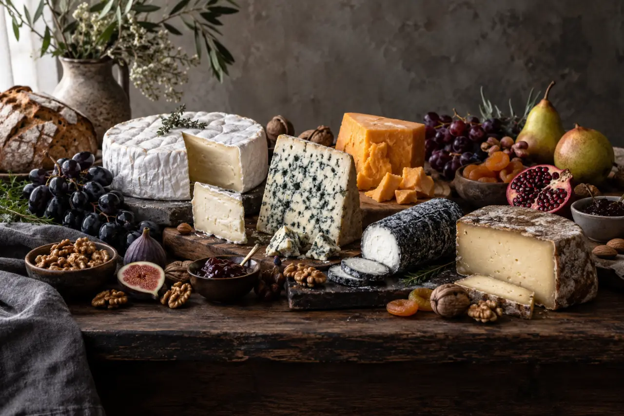 Un plateau de fromage insolite se construit avec des contrastes bien choisis