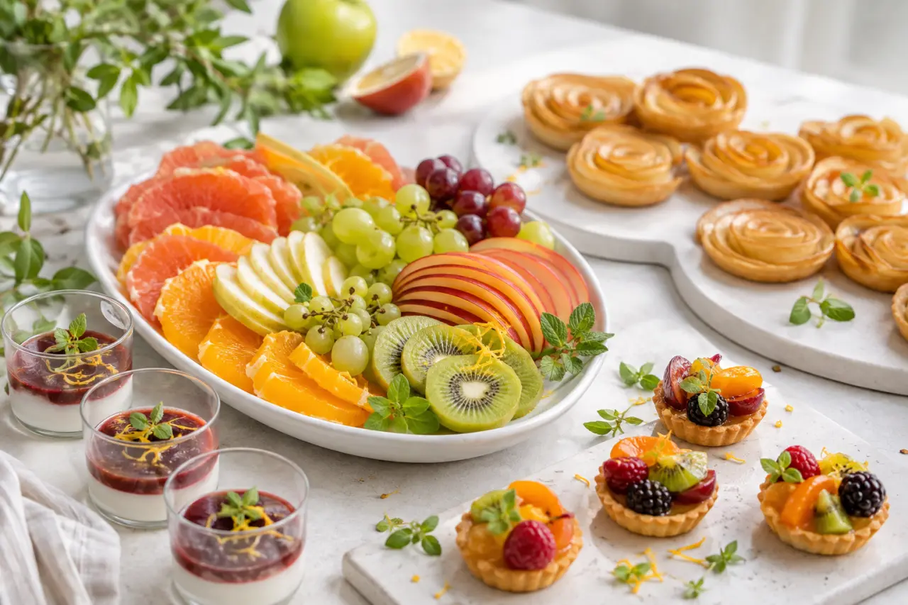 Quel dessert après une raclette ? Fruits, verrines et tartes légères