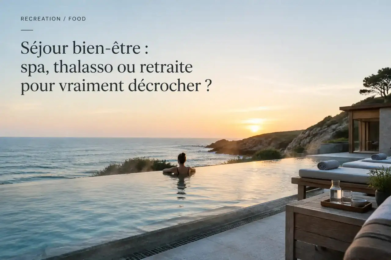 Séjour bien-être : spa, thalasso ou retraite pour vraiment décrocher ?