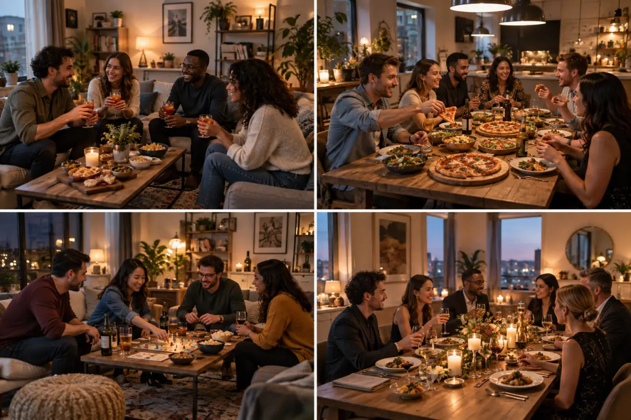 Soirée entre amis : 4 formats selon le groupe, le budget et l’ambiance recherchée