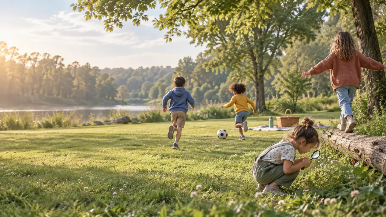 Activités extérieures pour enfants : 4 repères simples pour les faire bouger, explorer et jouer dehors